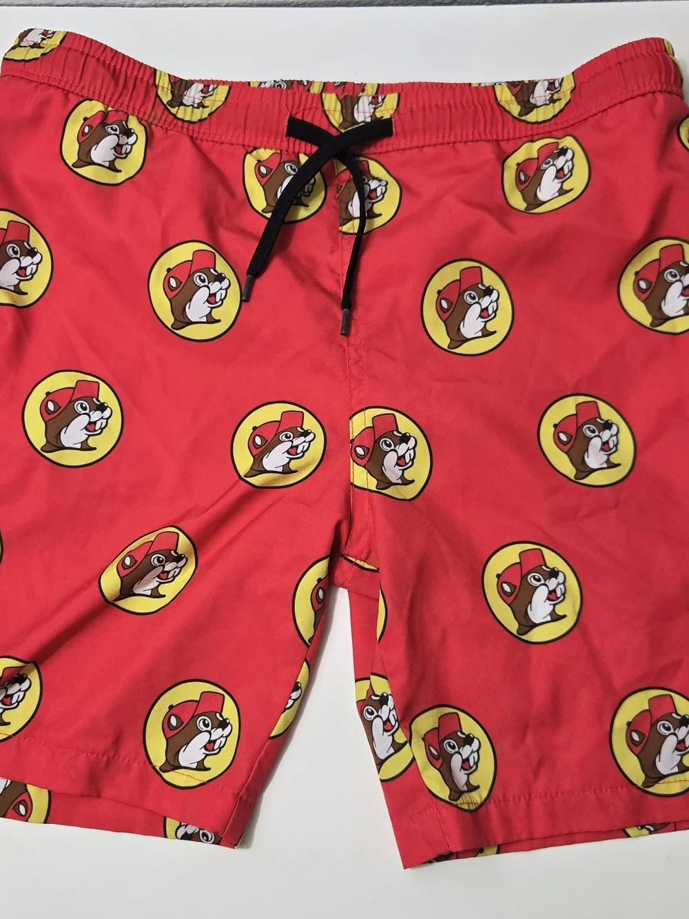 Bucee's Logo Swim Trunks - Size YL